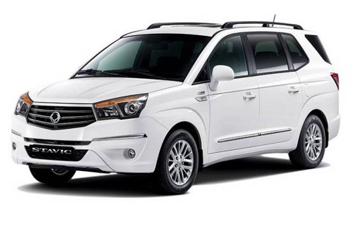 Коврики SsangYong Stavic 7 мест 2013+