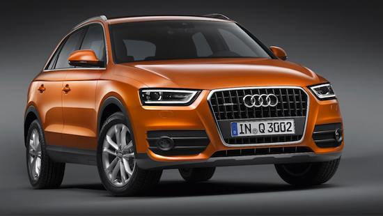 Коврики Audi Q3 с 2011+