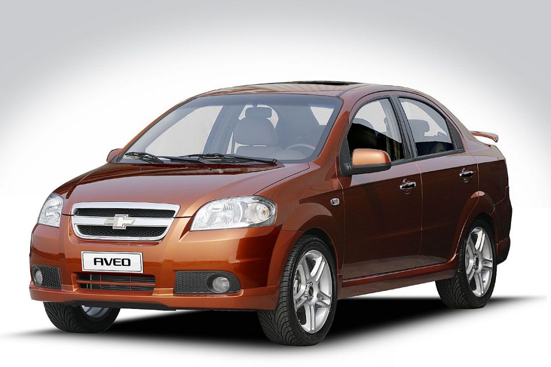 Коврики Chevrolet Aveo седан с 2003-2012