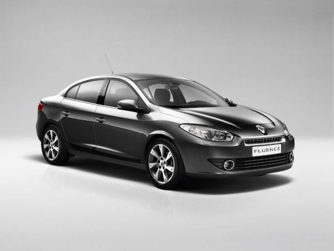 Коврики Renault Fluence 2009+