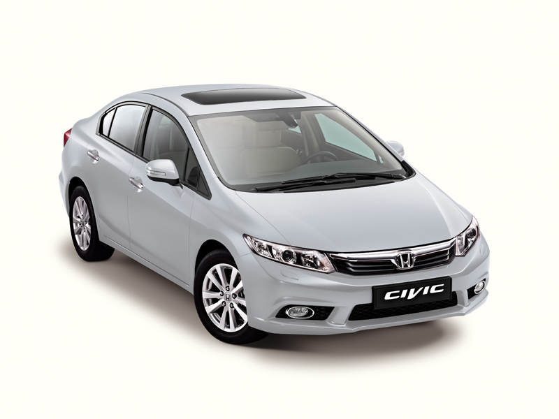 Коврики Honda Civic sedan c 2012+