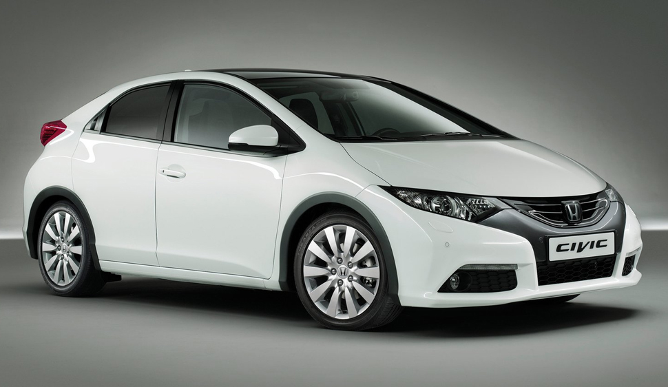 Коврики Honda Civic хэтчбек с 2012+