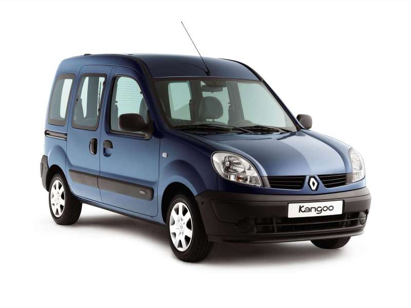 Коврики Renault Kangoo 5 мест 2006-2011