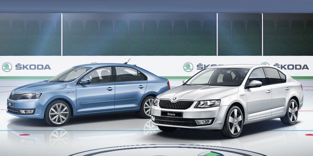 Коврики Skoda Octavia A7 Hockey Edition 2015+